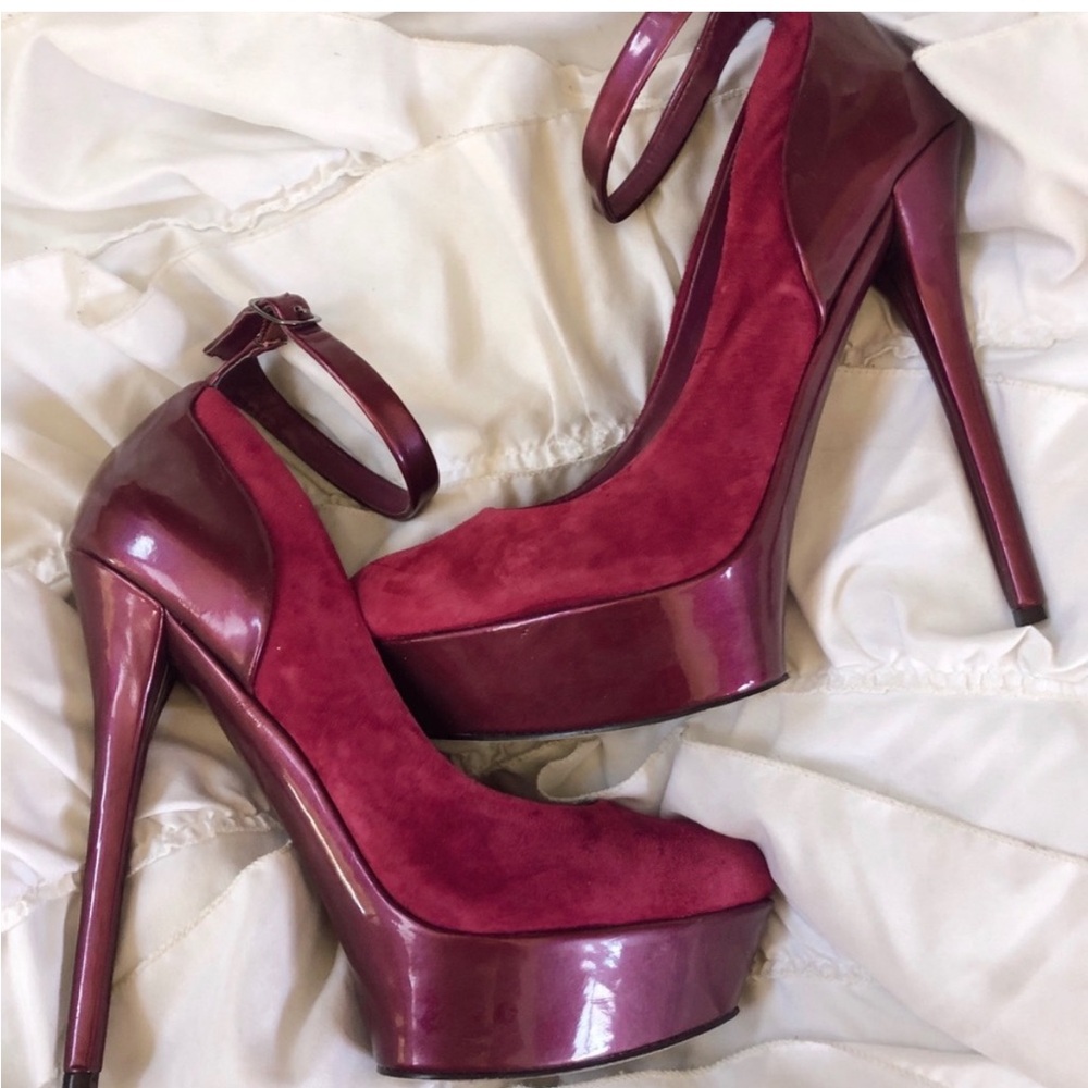Platform Bakers Tandy Berry Pumps | Sz 6